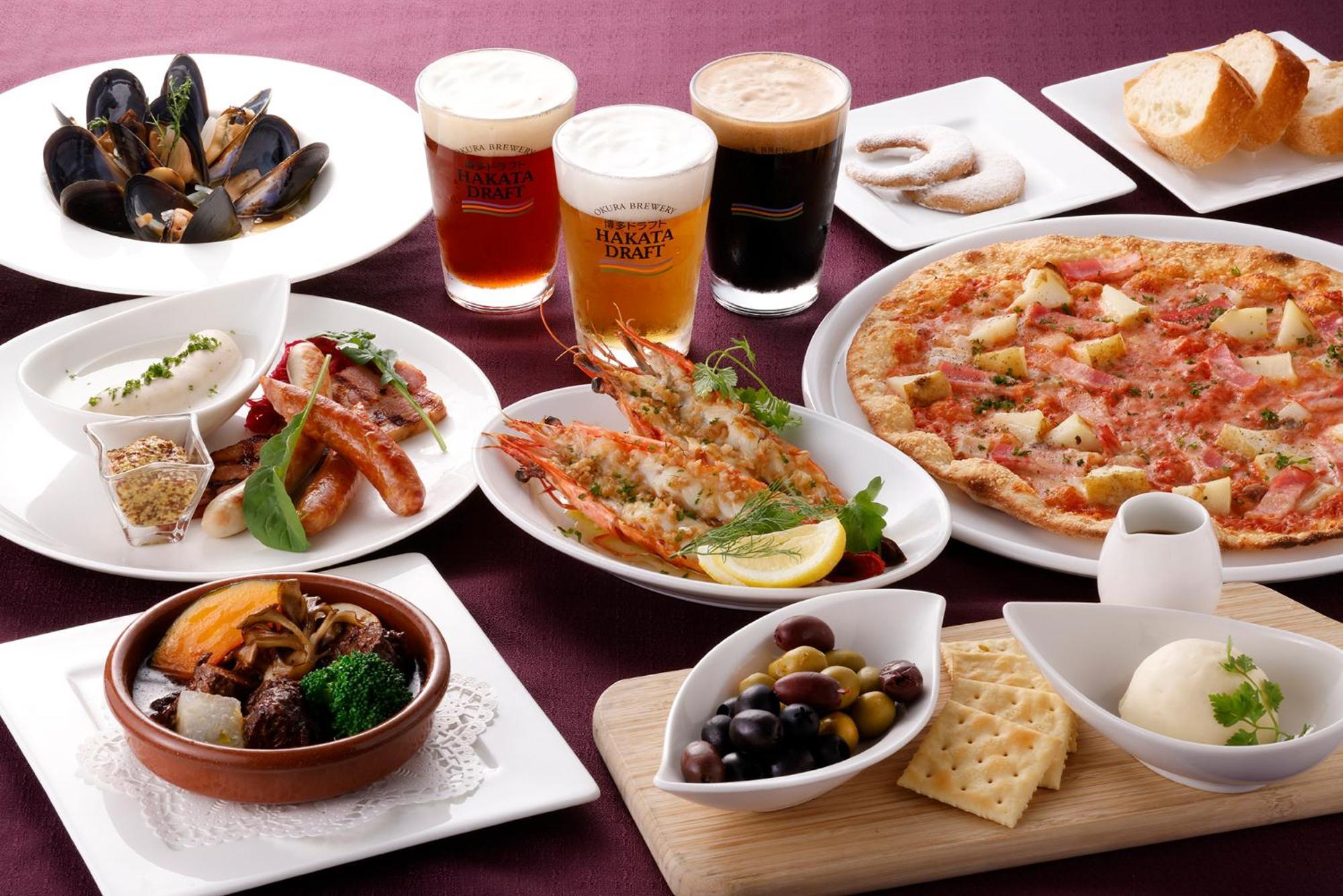 Hotel Okura Fukuoka Fukuoka  Ngoại thất bức ảnh A selection of tapas
